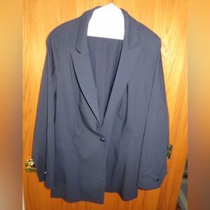 Lane Bryant Navy Blue Blazer